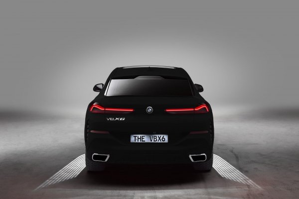 El BMW X6 totalmente negro