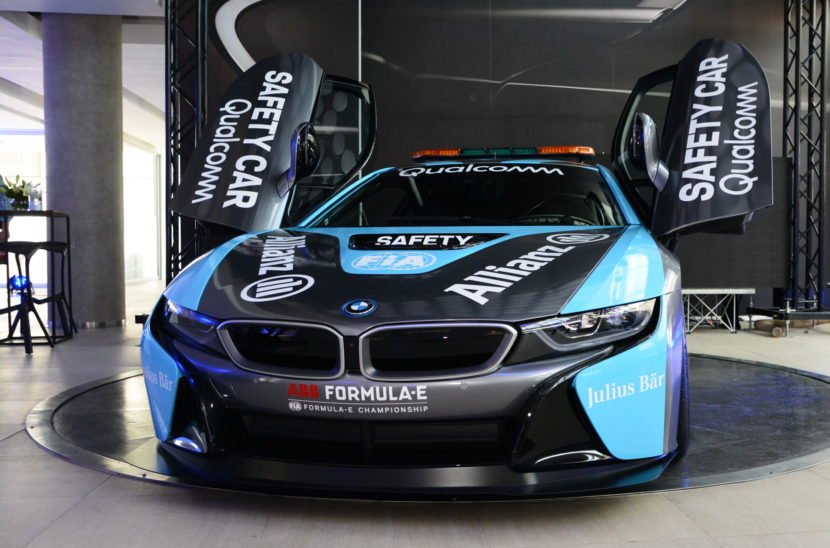 Presentación del Safety Car BMW i8